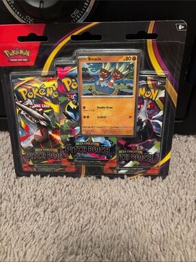 Pokemon TCG: Mega Evolution - Pitch Black 3 Booster Pack Blister